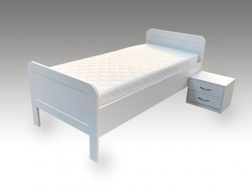 Nestorix met nachtkastje