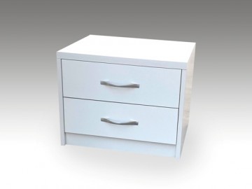 Nestorix nachtkastje wit